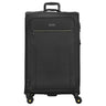 D&N Travel Line 9704 - 4 - Rollen - Trolley L 78 cm erw. (black) - Markenkoffer