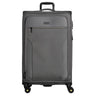 D&N Travel Line 9704 - 4-Rollen-Trolley L 78 cm erw. (grey)