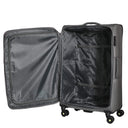 D&N Travel Line 9704 - 4-Rollen-Trolley L 78 cm erw. (grey) - Ansicht 6