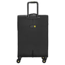 D&N Travel Line 9704 - 4-Rollen-Trolley M 68 cm erw. (black) - Ansicht 4