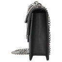 Seidenfelt Roros - Schultertasche 21 cm (black/silver) - Ansicht 3