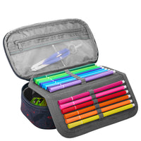 Coocazoo - Astuccio 24 cm (Geometric Sky)