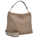 abro Kaia Raffia - Beuteltasche 32 cm (siena) - Ansicht 5