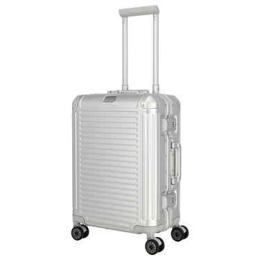 Travelite Next - Trolley da cabina 4 ruote S 55 cm (colore: argento)