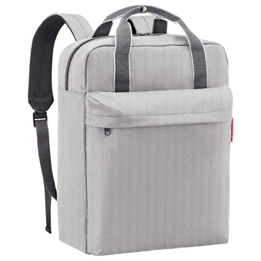reisenthel allday Rucksack M - Zaino 15.6" 39 cm (grigio a spina di pesce)
