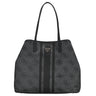 Guess Victtoria Large 2 in 1 Tote - Shopper 40 cm (coal logo)