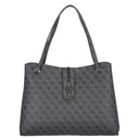 Guess Yvonne Logo Tote - Shopper L 45 cm (coal logo)