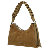 Coccinelle Boheme Suede Bimaterial - Borsa a tracolla 30 cm (seagrass/seagrass)