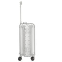 Travelite Next - 4-Rollen-Kabinentrolley S 55 cm (silber) - Ansicht 5