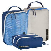 Eagle Creek selection Pack-It Overnight Set - Packsack Set 3tlg. (az blue/grey)