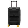 Delsey Paris Rempart 2.0 - 4-Rollen-Kabinentrolley S 55 cm erw. (schwarz)