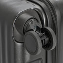 Echolac Celestra BLX - 4 Rollen - Kabinentrolley S 55 cm (schwarz) - Markenkoffer