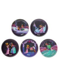 Ergobag Zubehör Klettie - Set 5 tlg. matt (Prinzessin auf dem Eis)