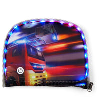 Ergobag Zubehör Pack / Cubo / Cubo light Zippies "LED" - Zip Fronttasche (Feuerwehr) - Ansicht 2