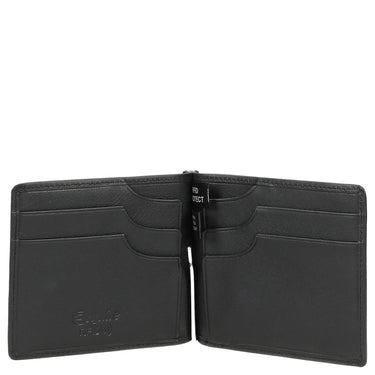 Esquire Logo - Geldbörse 6cc 11 cm RFID CARDSAFE (black) - Markenkoffer