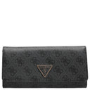 Guess Laurel ll SLG Flap - Geldbörse 6cc 20 cm (coal logo)