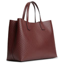 Tommy Hilfiger Icon Satchel Mono - Henkeltasche 38 cm (oxblood)