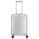 Travelite Next - 4-Rollen-Kabinentrolley S 55 cm (silber)