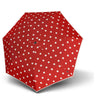 Knirps T.020 Small Manual - Taschenschirm Regenschirm (dot art red)