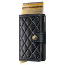 Secrid Miniwallet Emboss Diamond - Kreditkartenetui 6cc 10.2 cm RFID (black+) - Ansicht 2