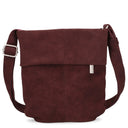 zwei Mademoiselle M45 - Schultertasche 22 cm (nubuk-bordeaux) - Ansicht 4