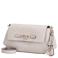 Guess Carmella Crossbody Flap - Umhängetasche 30 cm (bone logo) - Ansicht 2