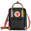 Fjällräven Kanken Rainbow Sling - Umhängetasche 20 cm (black - rainbow pattern) - Markenkoffer