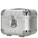 FPM Milano Bank S aluminum Vanity Case - Beauty Case 33 cm (moonlight silver) - Markenkoffer