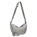 FREDsBRUDER Rebel At Heart Halfmoon Bag - Umhängetasche 30 cm (silver) - Ansicht 5