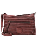 FREDsBRUDER Riffel Crossbag - Umhängetasche 27 cm (barolo red) - Markenkoffer