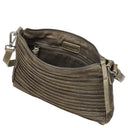 FREDsBRUDER Riffel Crossbag - Umhängetasche 27 cm (khaki green) - Ansicht 6