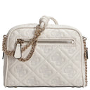 Guess Adelasia Camera Crossbody - Umhängetasche 18 cm (off white) - Markenkoffer