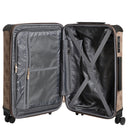 Guess Berta 22 IN - 4 - Rollen - Trolley 64 cm erw. (latte loggo/brown) - Markenkoffer
