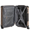 Guess Berta 22 IN - 4-Rollen-Trolley 64 cm erw. (latte loggo/brown) - Ansicht 6