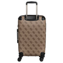 Guess Berta 22 IN - 4 - Rollen - Trolley 64 cm erw. (latte loggo/brown) - Markenkoffer