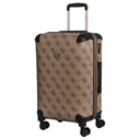 Guess Berta 22 IN - 4-Rollen-Trolley 64 cm erw. (latte loggo/brown) - Ansicht 2
