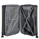 Guess Berta 28 IN - 4 - Rollen - Trolley 77 cm erw. (coal logo) - Markenkoffer