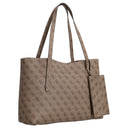 Guess Brenton - Shopper 45 cm (latte logo) - Markenkoffer