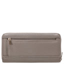 Guess Brenton SLG Large Zip Around - Geldbörse 12cc 20.5 cm (dark taupe) - Markenkoffer