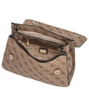 Guess Calista XBody Falp - Schultertasche 24 cm (latte logo) - Markenkoffer