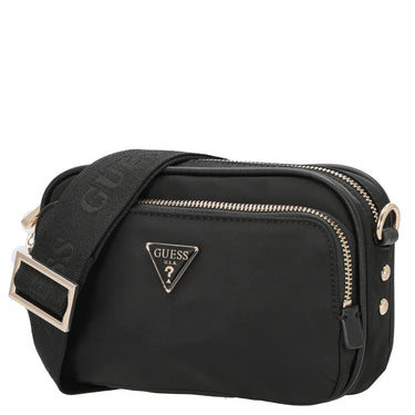 Guess Eco Gemma Crossbody - Umhängetasche 19.5 cm (black) - Markenkoffer