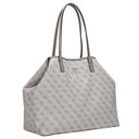 Guess Eco Victtoria - Shopper 2in1 L 40 cm (dark taupe logo) - Markenkoffer