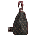 Guess Follie Small Tote - Shopper S (brown logo) - Markenkoffer