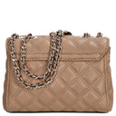Guess Giully II 2 Compartment Convertible - Umhängetasche Mini 17 cm (beige) - Markenkoffer