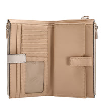 Guess Laurel II SLG Double Zip Organizer - Geldbörse (bone) - Markenkoffer