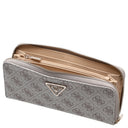 Guess Laurel II SLG Large Zip Around - Geldbörse 12cc 20.5 cm (dark taupe logo) - Ansicht 2