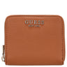 Guess Laurel II SLG Small Zip Around - Geldbörse (cognac)