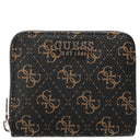 Guess Laurel ll SLG Small Zip - Geldbörse 3cc 11 cm (brown logo)