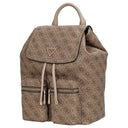 Guess Manhattan II - Rucksack (latte logo) - Markenkoffer