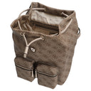 Guess Manhattan II - Rucksack (latte logo) - Markenkoffer